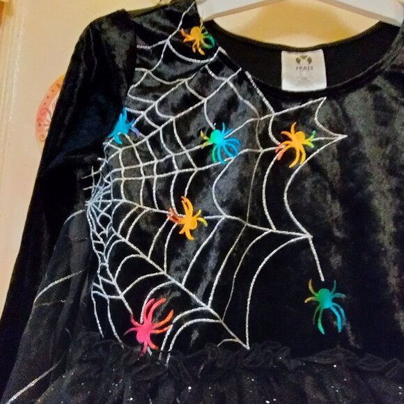 Ikali (8 - 10 yr) Spider Witch Cosplay Costume Dress - Picture 2 of 9
